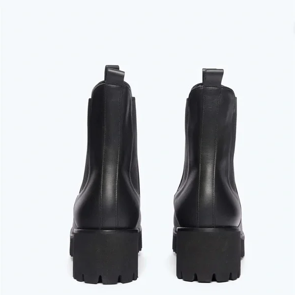 Freda Salvador Brooke Rain Resistant Boot  - Black Calf - Picture 8 of 14